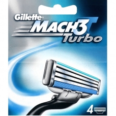 СМЕННЫЕ КАССЕТЫ MACH3 TURBO (4шт)